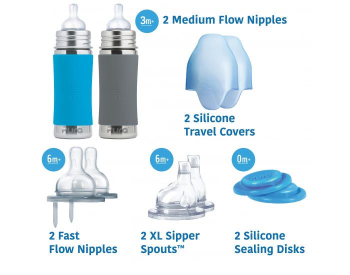  Coffret Biberon inox - 325 ml (5)