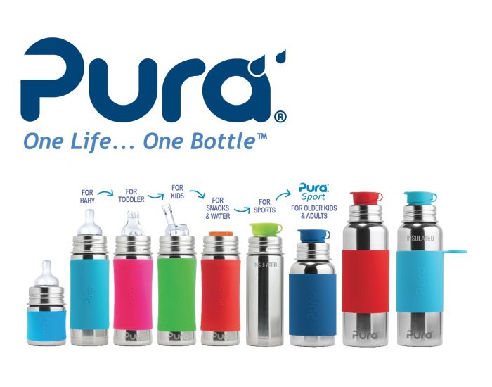  PURA Biberon Evolutif en Inox - 325 ml (3)