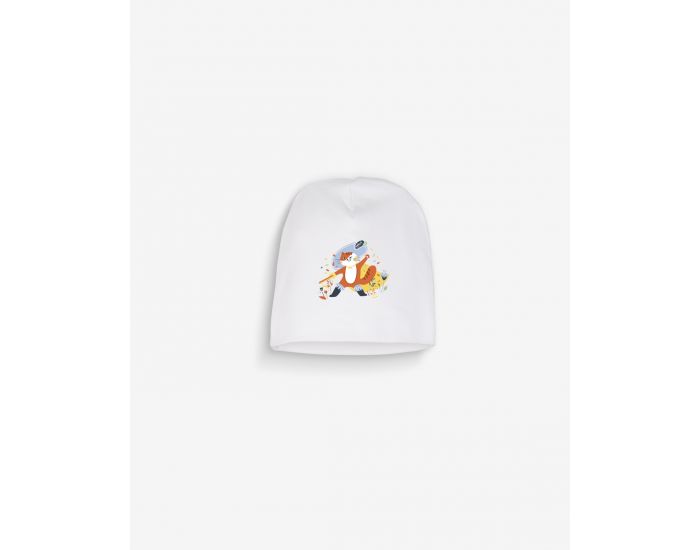 NOS POUSSINS CHERIS Coffret Cadeau Cape et Bonnet 100% Coton Bio - Chat Bott�  (5)