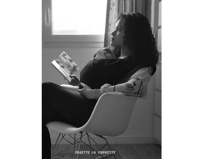 JOSETTE LA CHOUETTE Porte-B�b� Bandeaux - Onyx (1)