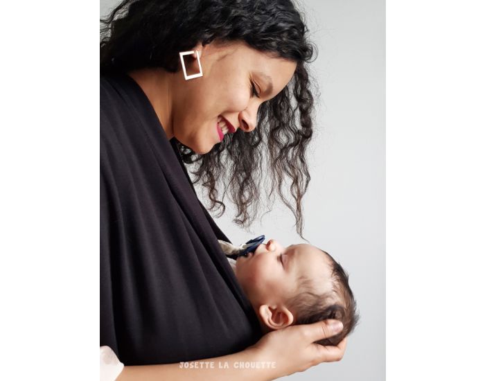 JOSETTE LA CHOUETTE Porte-B�b� Bandeaux - Onyx (2)