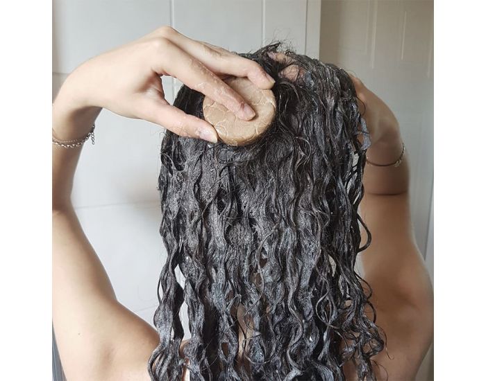 HANAPIZ Shampoing Solide au Chanvre - Tous Types de Cheveux - 90g (1)