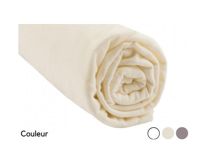 EASY DORT Drap Housse Coton Bio - 140x190 / 140x200 cm (1)
