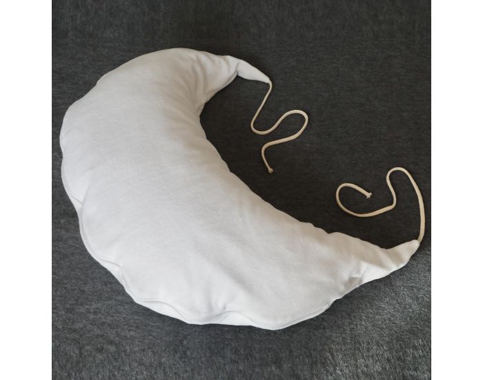 EUROPE & NATURE Petit Coussin D'Allaitement - Coton Et Laine Biologique - 55x25cm (2)