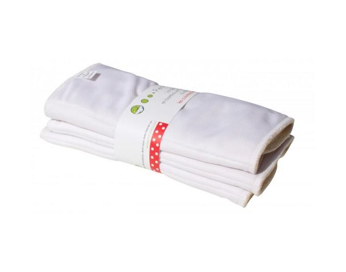 P'TITS DESSOUS Lot De 2 Inserts Lavables - Viscose de Bambou - Petit Pea (1)
