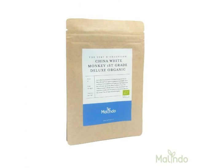 Th� Vert Vio - China White Monkey 1st Grade Deluxe Organic - 25g (1)