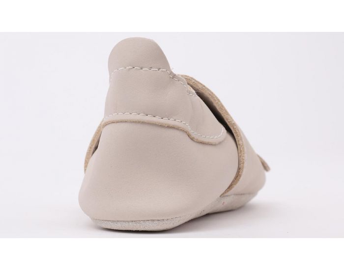 BOBUX Chaussons en cuir Bobux soft soles - Ourson Cr�me (1)