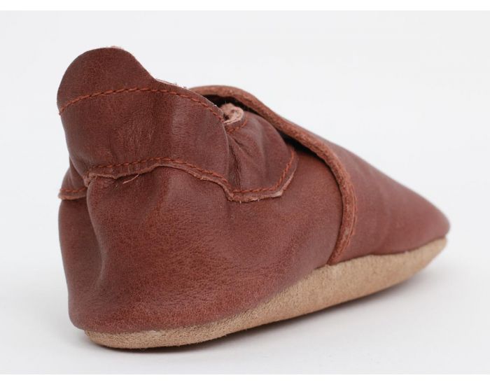 BOBUX Chaussons en cuir Bobux soft soles - Uni Toffee (2)