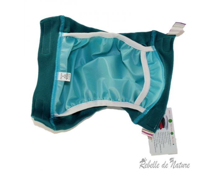  P'TITS DESSOUS Couche Lavable TE3 hybride P'tit P�a - Bleue (1)