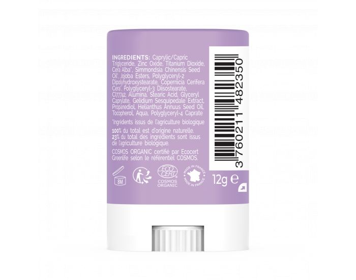 LABORATOIRES DE BIARRITZ Stick Solaire SPF50+ Certifi Bio  Bleu (7)