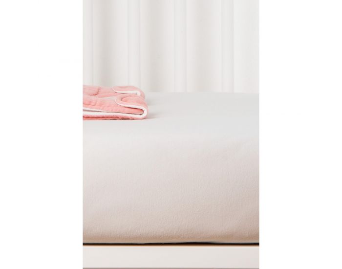 KADOLIS Drap Housse Coton Bio - Pour Lit B�b� Naturel (1)