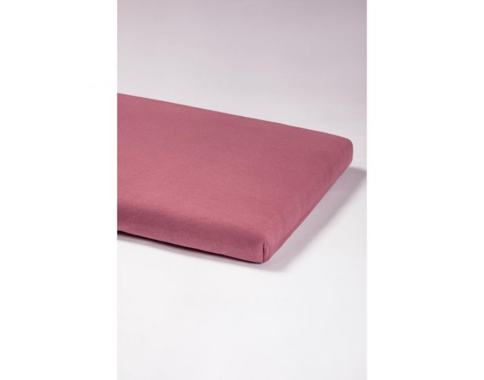 KADOLIS Drap Housse Coton Bio - Berceau/Landau Bois De Rose 40 x 80 cm (4)