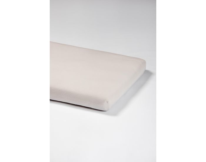 KADOLIS Drap Housse Coton Bio - Berceau/Landau Naturel (1)