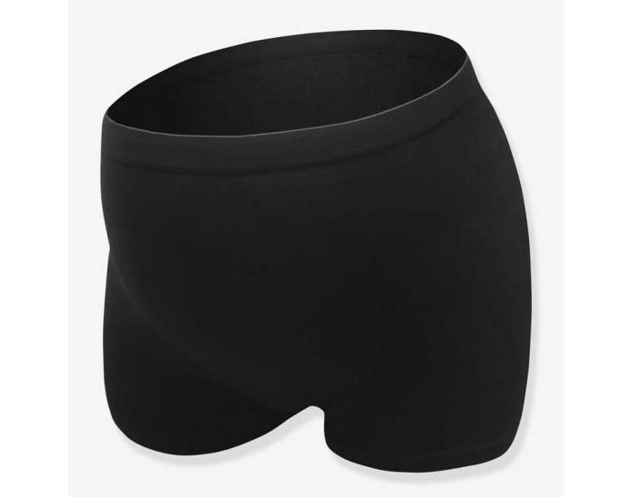 CARRIWELL Lot de 2 culottes de grossesse et hospitali�res Noir sans couture - CARRIWELL (1)