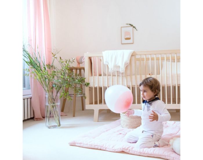 LUCIOLE ET CIE Tapis De Jeu Bio En Gaze de Coton Bio - 100x100cm (1)