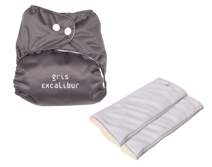 P'TITS DESSOUS Pack D�couverte de Couches Lavables - So Easy - Taille Unique (3-15 kg) (1)