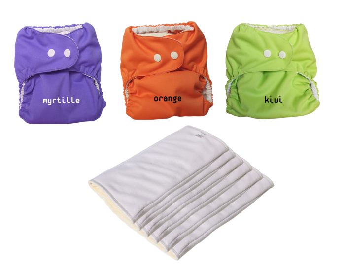 P'TITS DESSOUS Minipack de Couches Lavables - So Easy (1)