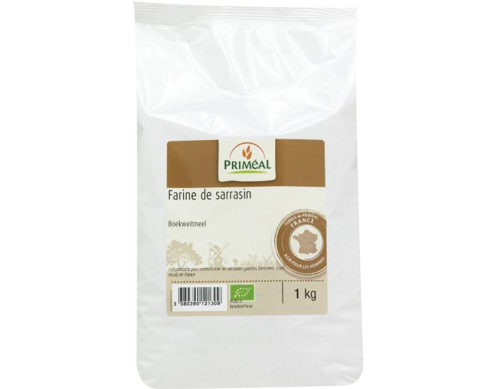 PRIMAL - Farine de Sarrasin bio (France) - 1kg (2)