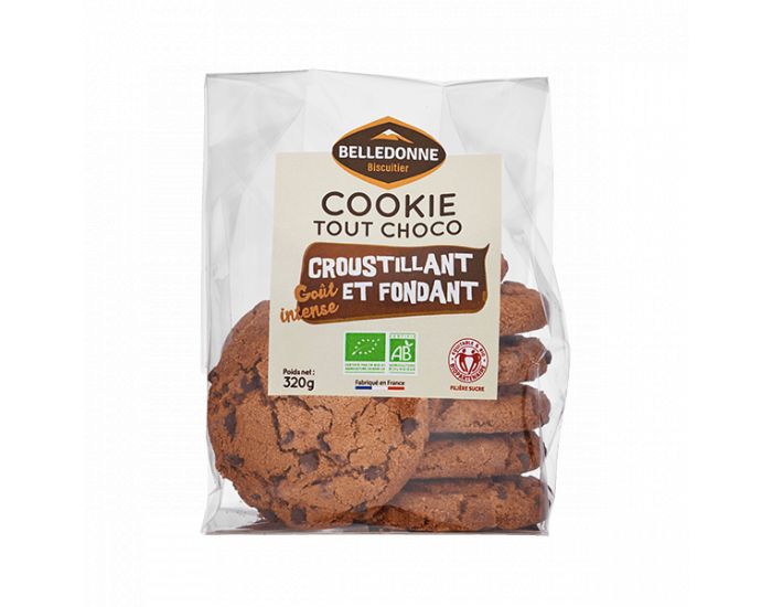 BELLEDONNE Cookie Tout Chocolat Bio  (2)