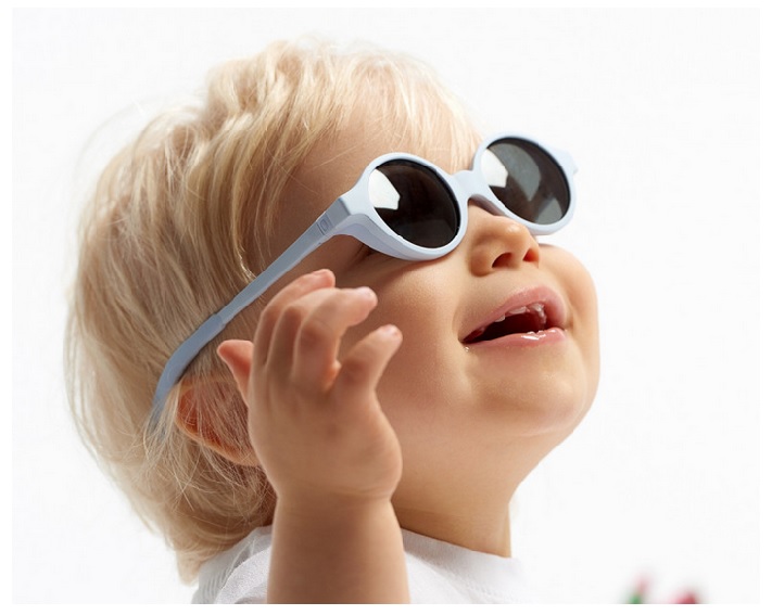 BEABA Lunettes de Soleil Joy - 9-24 mois Bleu Perle (1)