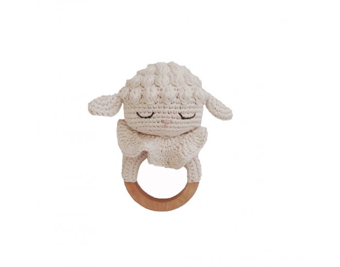 Patti Oslo Hochet Grelot Anneau De Dentition Agneau - 15 cm - D�s La Naissance (6)