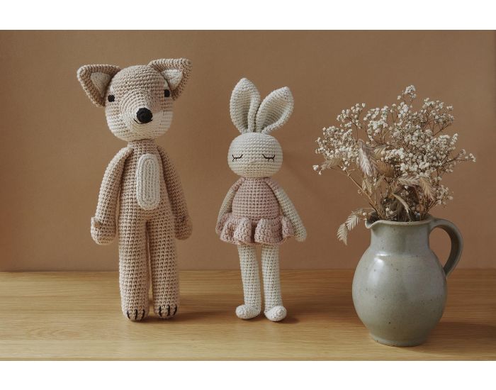 Patti Oslo Doudou Renard Arctique Beige - 26 cm - D�s La Naissance (1)