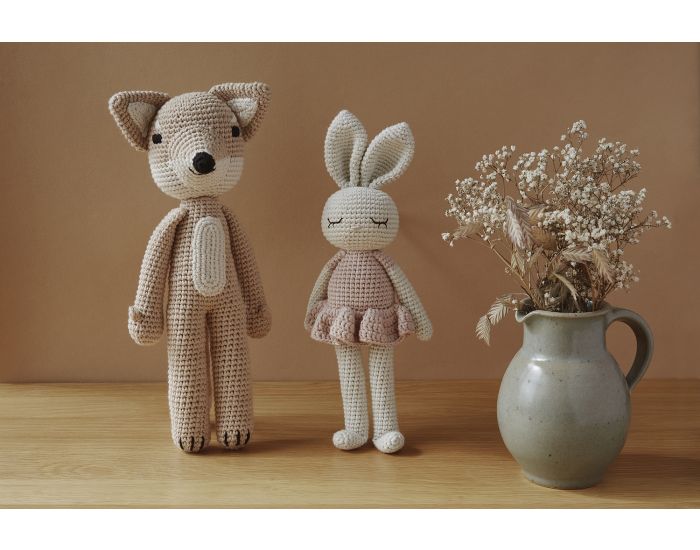 Patti Oslo Doudou Renard Arctique Beige - 26 cm - D�s La Naissance (4)