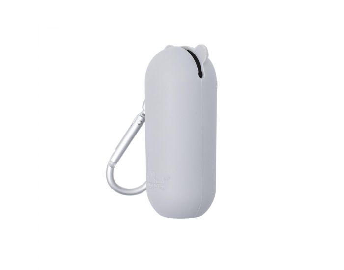 WE MIGHT BE TINY Keepies Paille Avec Etui Ours - Gris (2)
