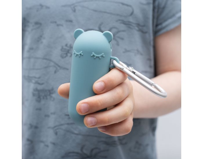 WE MIGHT BE TINY Keepies Paille Avec Etui Ours - Gris (16)