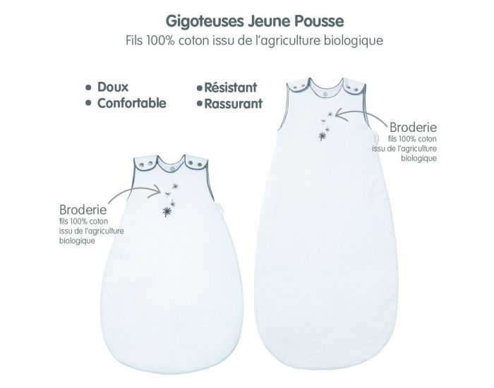 BABYCALIN BIO Gigoteuse Hiver Bio - Jeune Pousse (7)