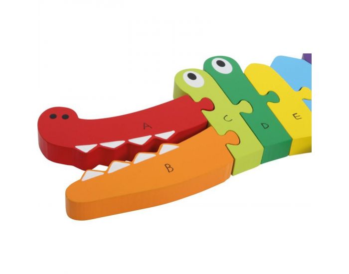 SMALL FOOT Puzzle ABC Crocodile - Ds 3 Ans (3)