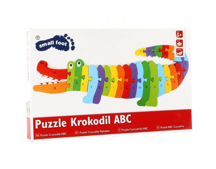 SMALL FOOT Puzzle ABC Crocodile - Ds 3 Ans (4)