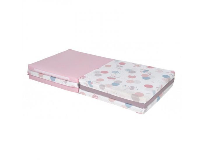 TIN�O Grand Tapis d'Eveil Pliable 180x120 - Rose (3)
