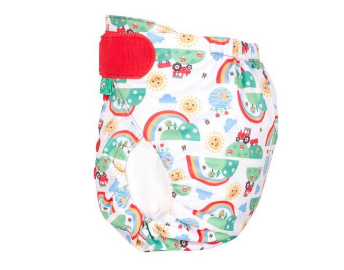 TOTS BOTS Couche Lavable TE1 - Easyfit - Taille Unique (3.5-15kg) - Happy Days (2)