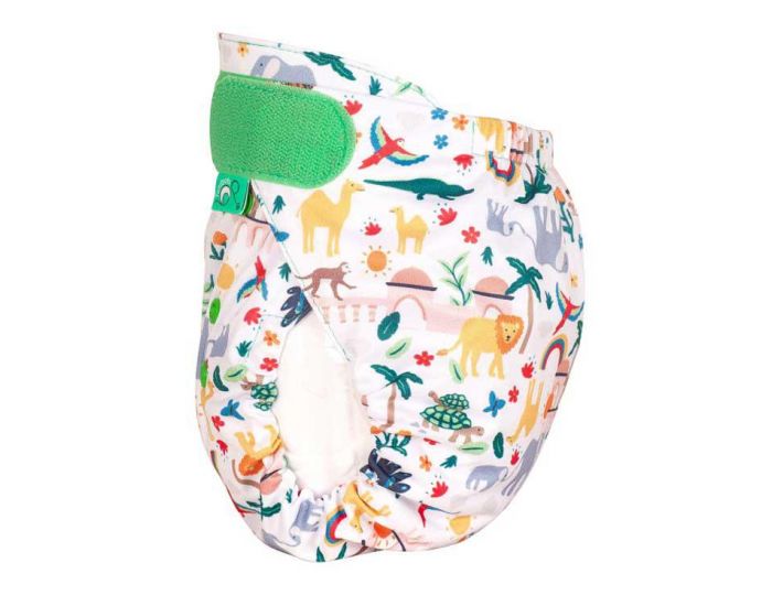 TOTS BOTS Couche Lavable TE2 - PEENUT - Taille Unique (3.5-15kg) - India (1)