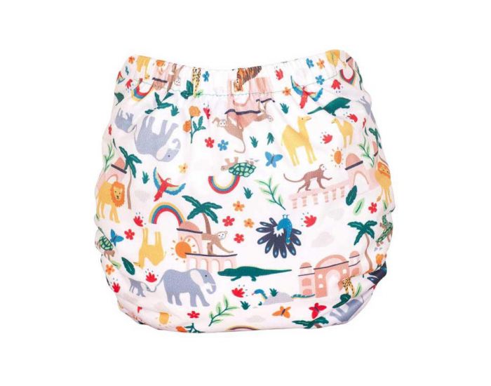 TOTS BOTS Couche Lavable TE2 - PEENUT - Taille Unique (3.5-15kg) - India (3)