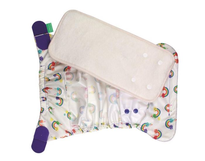 TOTS BOTS Couche Lavable TE2 - PEENUT - Taille Unique (3.5-15kg) - India (4)