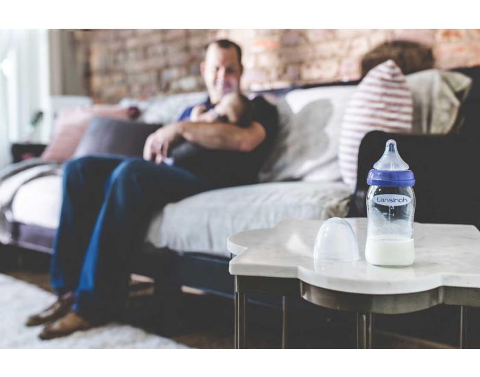 LANSINOH Biberon en verre 240ml - LANSINOH (1)