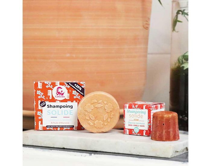 LAMAZUNA Shampoing Solide Cheveux Normaux Huile d'Abyssinie - 70ml (1)