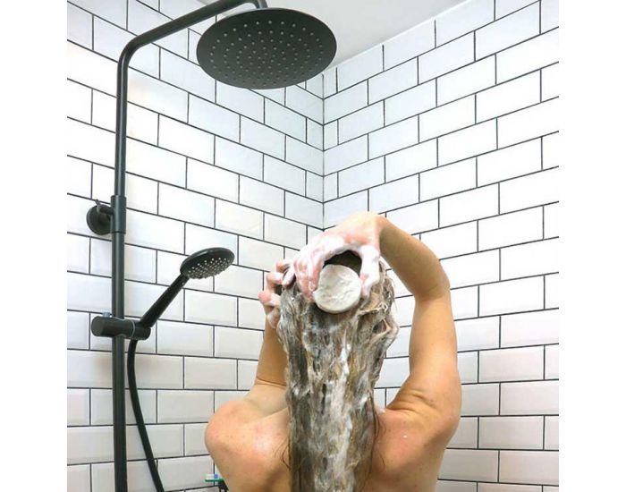 LAMAZUNA Shampoing Solide Cheveux Secs Huile de Coco - 70ml (2)