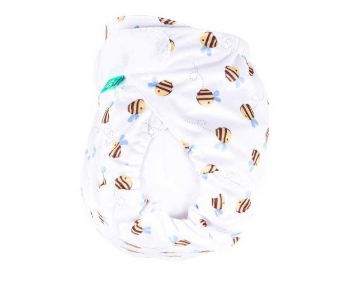 TOTS BOTS Couche lavable TE2 - PEENUT - Taille Unique (3.5-15kg) - Buzzy Bees (1)