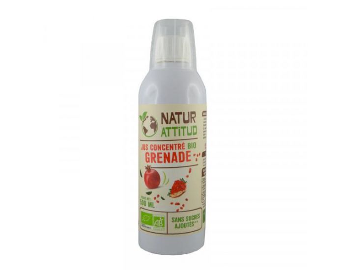 NATUR ATTITUD Jus Concentr� De Grenade Bio - 500 ml (1)