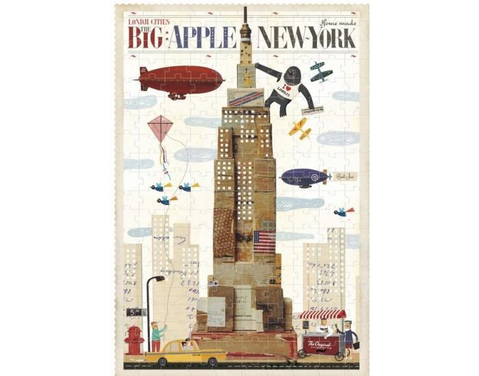 LONDJI Puzzle Big Apple New York - 200 Pices - Ds 8 Ans (1)
