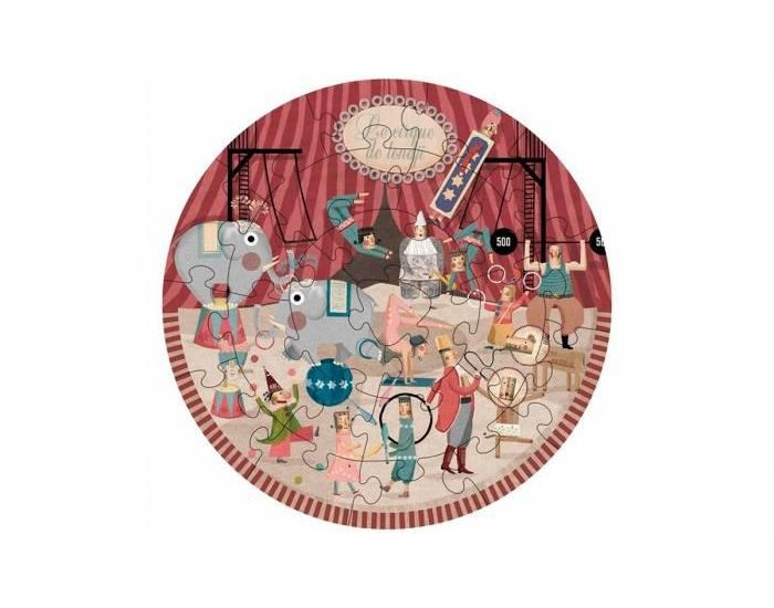 LONDJI Puzzle Rond Circus - 24 Pices - Ds 3 Ans (3)
