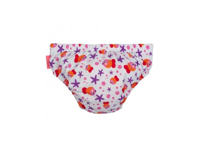 MAYOPARASOL Maillot Couche lavable Emma - Transat poissons roses (1)