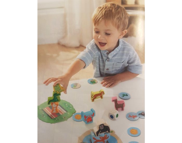 HABA Mes Premiers Jeux - Pyramide D'Animaux Junior - D�s 2 ans  (1)