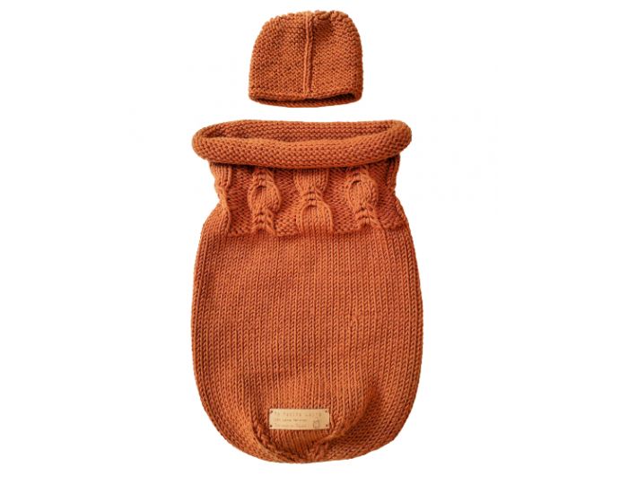 MA PETITE LAINE Cocon De Laine Merinos Et Bonnet 0-6 Mois (1)