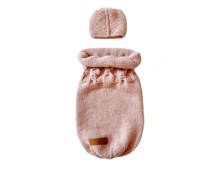 MA PETITE LAINE Cocon De Laine Merinos Et Bonnet 0-6 Mois (3)