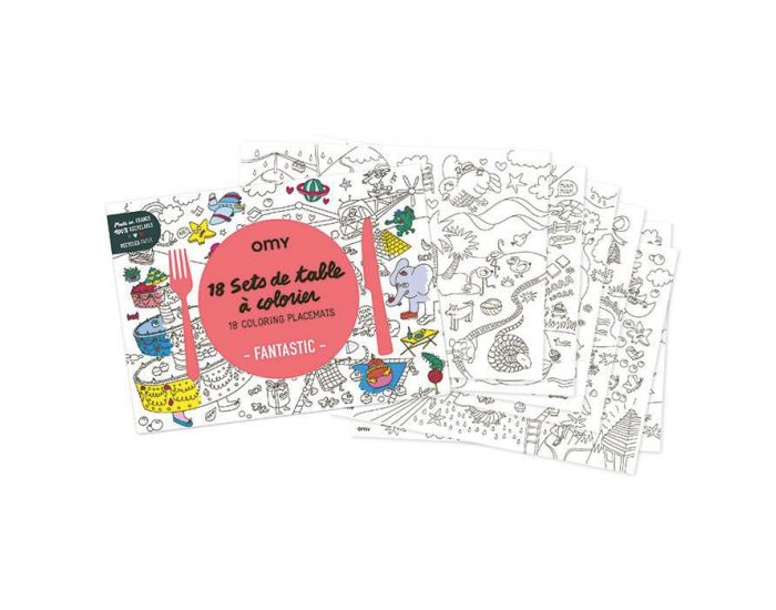 OMY Set de Table � Colorier (1)