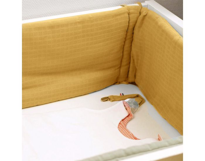 PAPATE Tour de Lit en Coton Bio - Rh�nan (3)